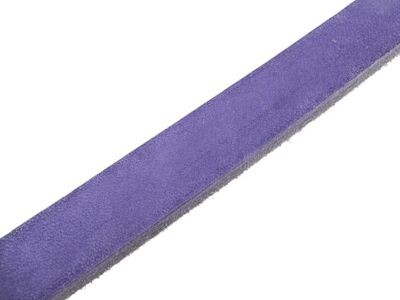 Flat Leather Strap 20x2,5mm, ca 110cm - violet
