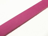 Flat Leather Strap 20x2,5mm, ca 110cm -  pink