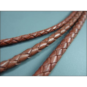 10mm Braided Bolo Cord * Leather Premium Quality 4 Colors