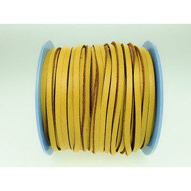 Trimming Shop 5mm Flat Elastic Cord Braided Stretch Strap Thin Elastic  String - Yellow, 25mtr 