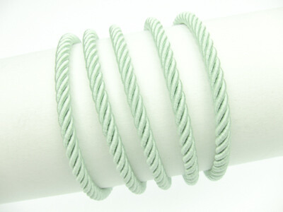 Silk Cord (Natural Silk) aprx. 4mm - turquoise