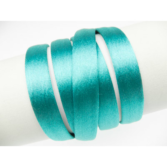 Silk Cord without Core aprx. 8x4mm - turquoise, 6,50 €
