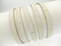 Cork Cord 10x2mm - pastel taupe