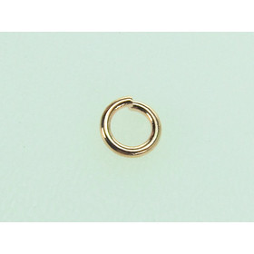 14K White Gold 3.5mm ID Round Jump Ring