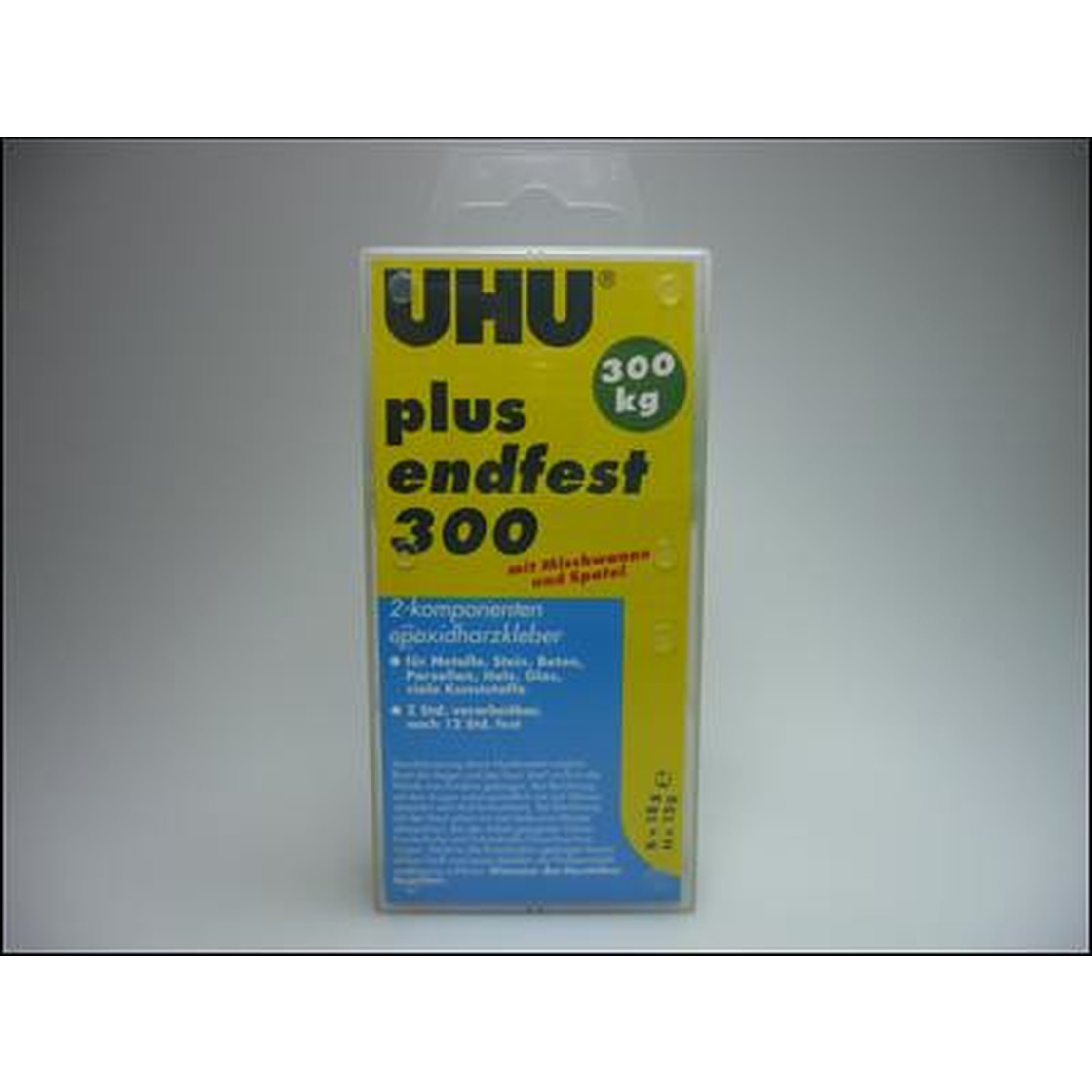 Colle à base de résine époxy bi-composant UHU® Plus Endfest 90 min.