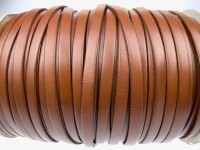 Flat leather lace 7.0 x 2.0mm - brown