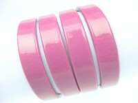 Recycled Leather aprx 5x2mm - light pink (glossy)