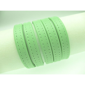 Silk Cord without Core aprx. 8x4mm - green, 6,50 €